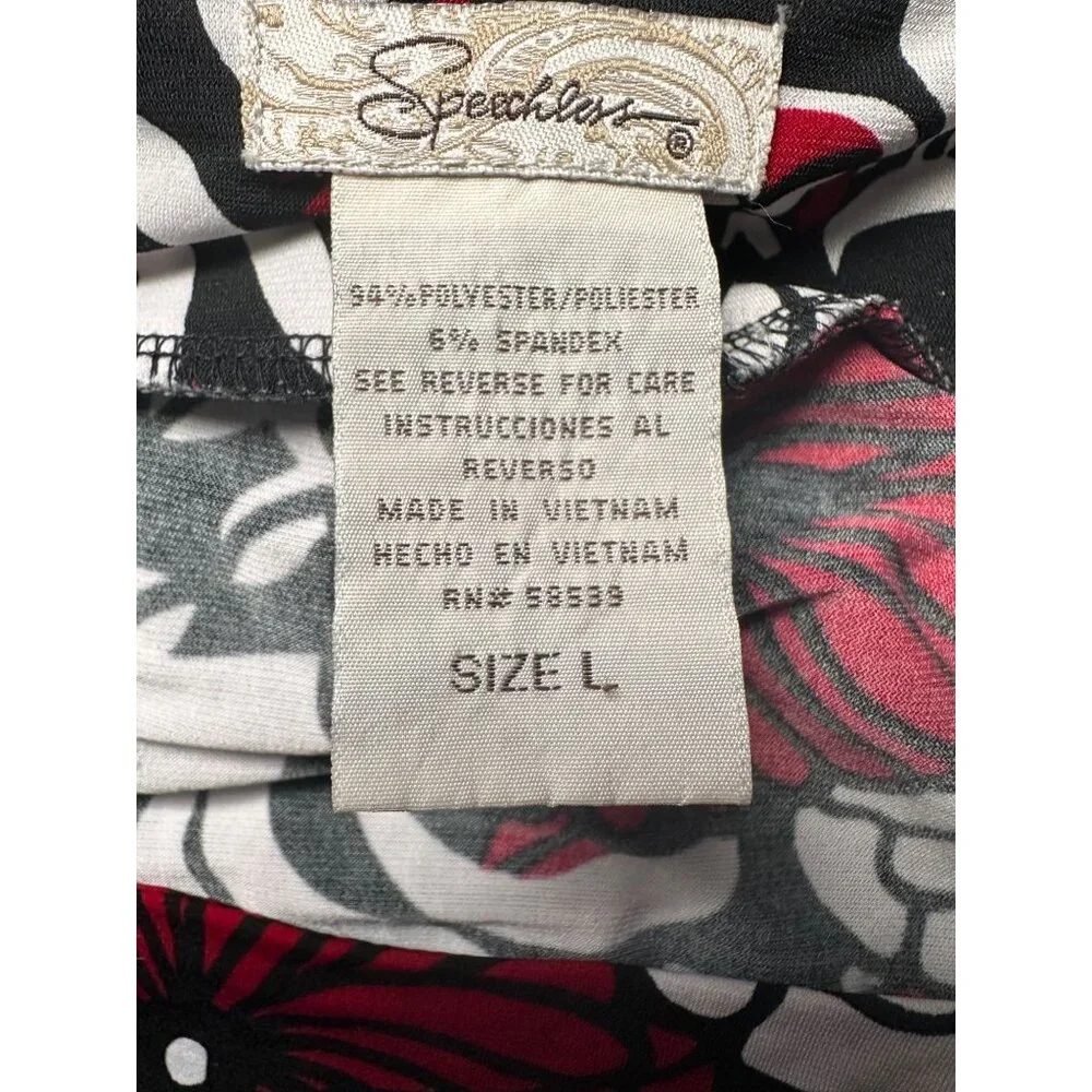 Vintage Y2K Speechless BabyDoll Top Large Black Red White Punk Fairy Grunge - Picture 2 of 9